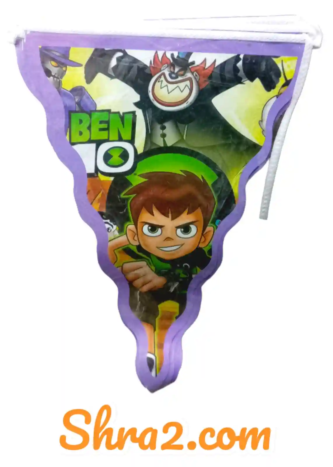 بانر زينه ورق كرتون شكل بن تن  3متر